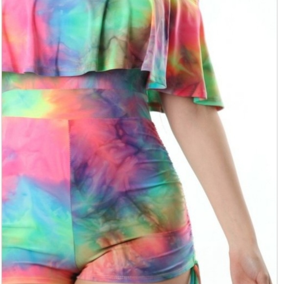 Off Shoulder Romper - Picture 3 of 3